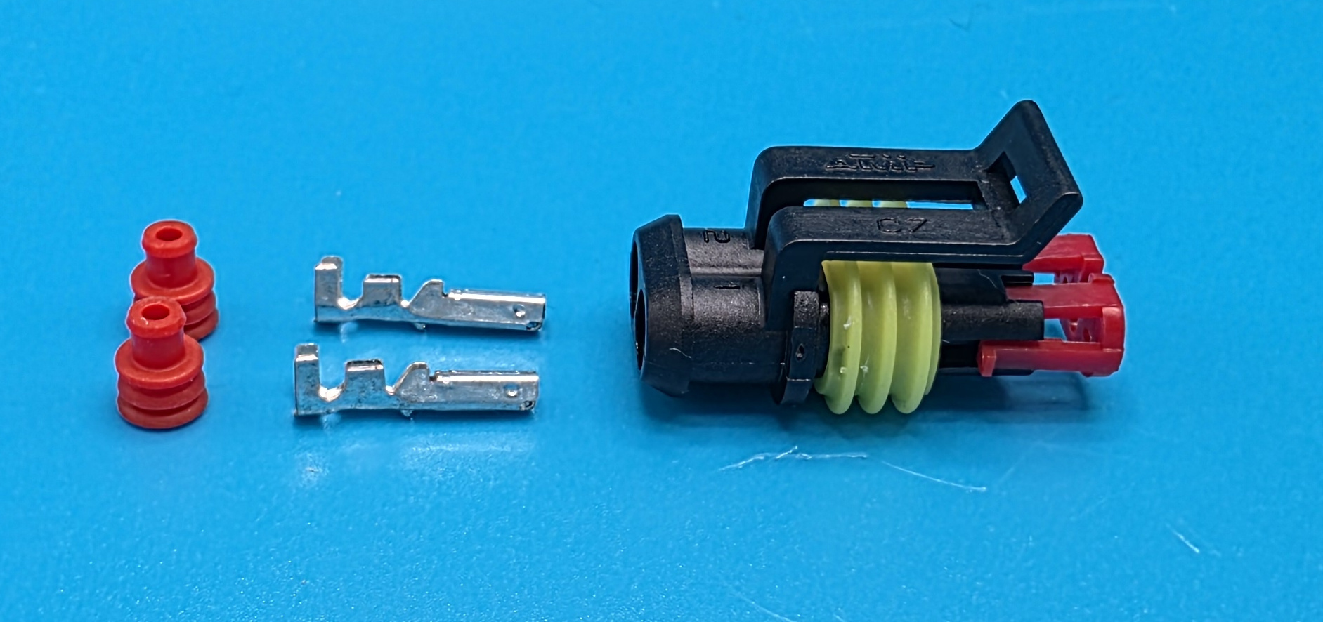 AMP 282080-1 | Super Seal 1.5 02 Terminal Plug Connector Kit